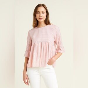 Sweet striped blouse PIMKE Collection Small/Medium